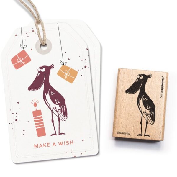 Stempel schuhschnabel bronwen Erdbeerpunkt Online Shop Schweiz