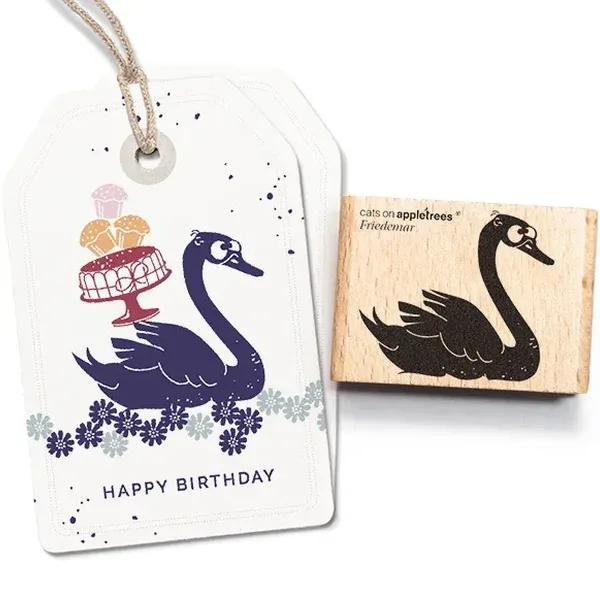 Stempel schwan friedemar Erdbeerpunkt Online Shop Schweiz