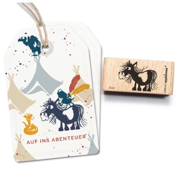 Stempel shetlandpony juan Erdbeerpunkt Online Shop Schweiz