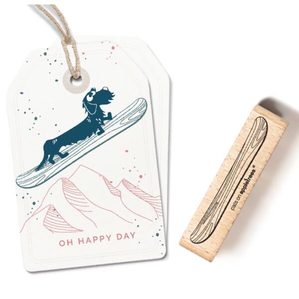 Stempel snowboard Erdbeerpunkt Online Shop Schweiz