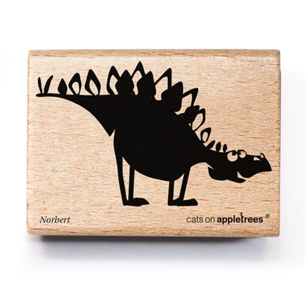 Stempel stegosaurus norbert Erdbeerpunkt Online Shop Schweiz