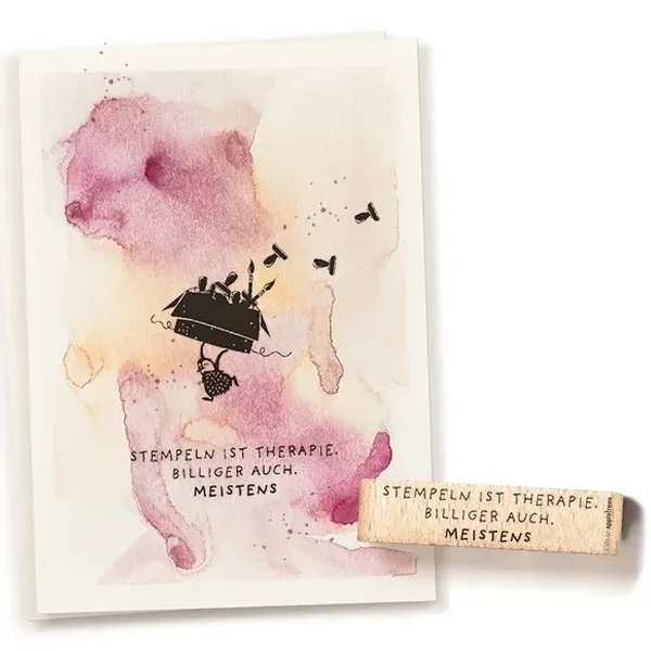 Stempel stempeln ist therapie Erdbeerpunkt Online Shop Schweiz