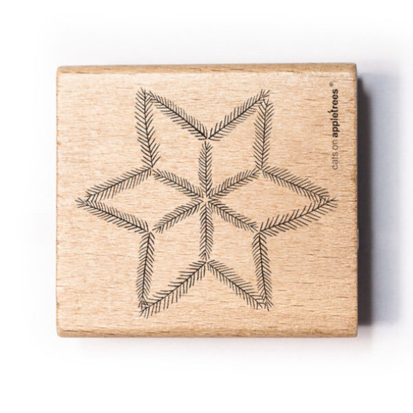 Stempel tannenzweig stern 2 Erdbeerpunkt Online Shop Schweiz