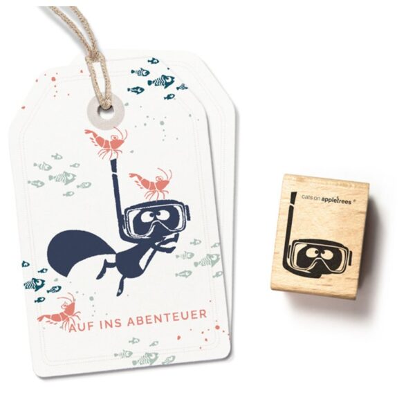 Stempel taucherbrille Erdbeerpunkt Online Shop Schweiz