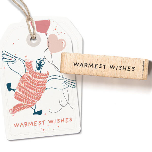 Stempel warmest wishes 28176 Erdbeerpunkt Online Shop Schweiz