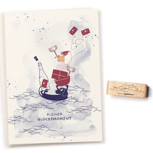 Stempel welle 3 wasser Erdbeerpunkt Online Shop Schweiz