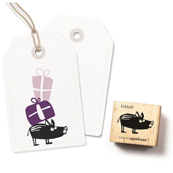 Stempel wildschwein erkhild 2283 Erdbeerpunkt Online Shop Schweiz