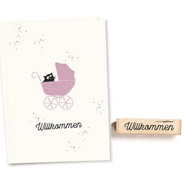 Stempel willkommen Erdbeerpunkt Online Shop Schweiz