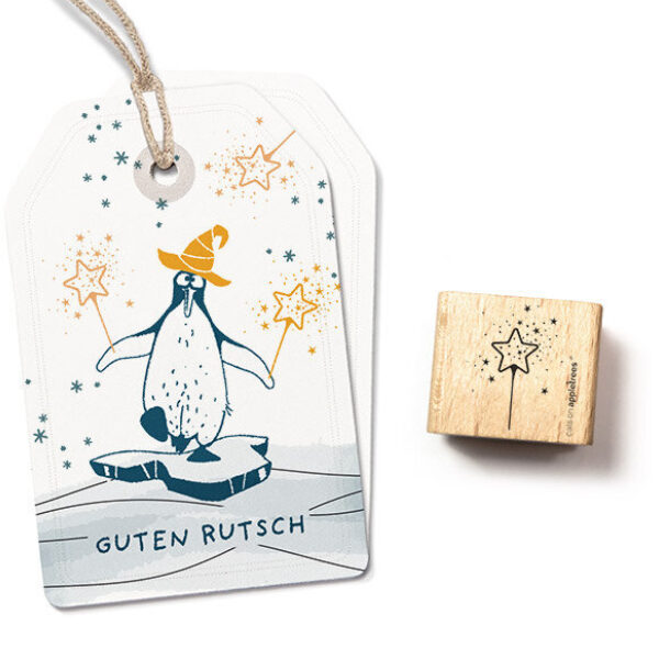 Stempel wunderkerze 3 stern Erdbeerpunkt Online Shop Schweiz
