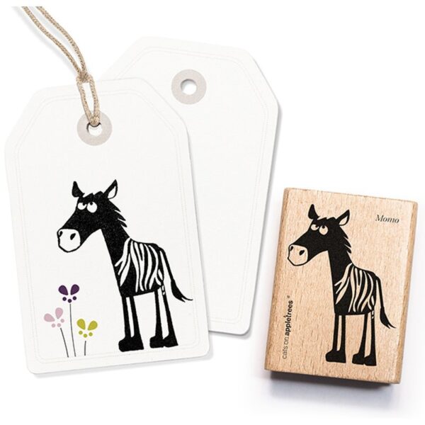 Stempel zebra momo Erdbeerpunkt Online Shop Schweiz