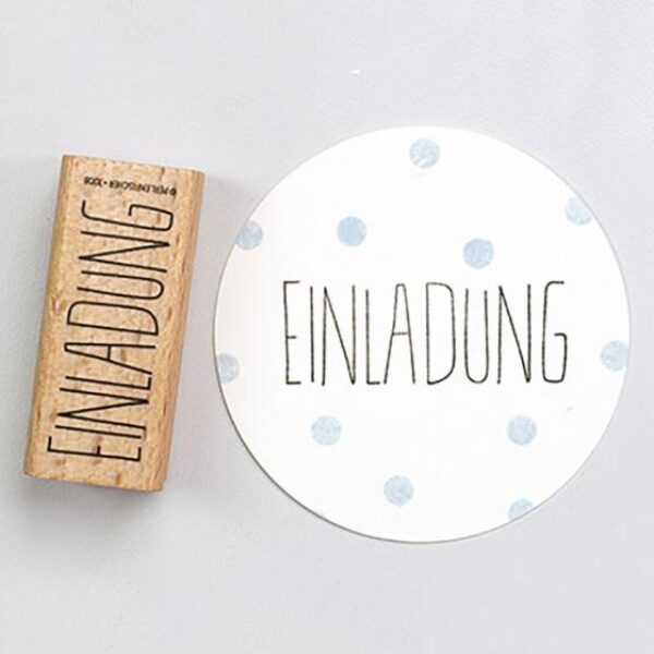 T008 einladung perlenfischer stempel 1 jpg 1 Erdbeerpunkt Online Shop Schweiz